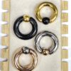 20240820_130844 Prince Albert Piercing Jewelry, PA Ring - Captive Bead Hoops, 8G to 00G with Custom Spring Ball Closure