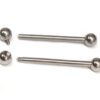 INT-EX-BAR-SS-1 Titanium Industrial Barbell Piercing Jewelry - 16g 14g Body Piercing Also for Nipple, Internal & External Threading - Tongue Bar, Helix, Nose Bridge