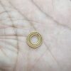 14K Solid Gold Nose Ring - Thin Gold Nose Piercing Hoop Ring - 20 Gauge (0.8mm) - Septum Ring, Nose Piercing, Dainty Ring, Helix Ring