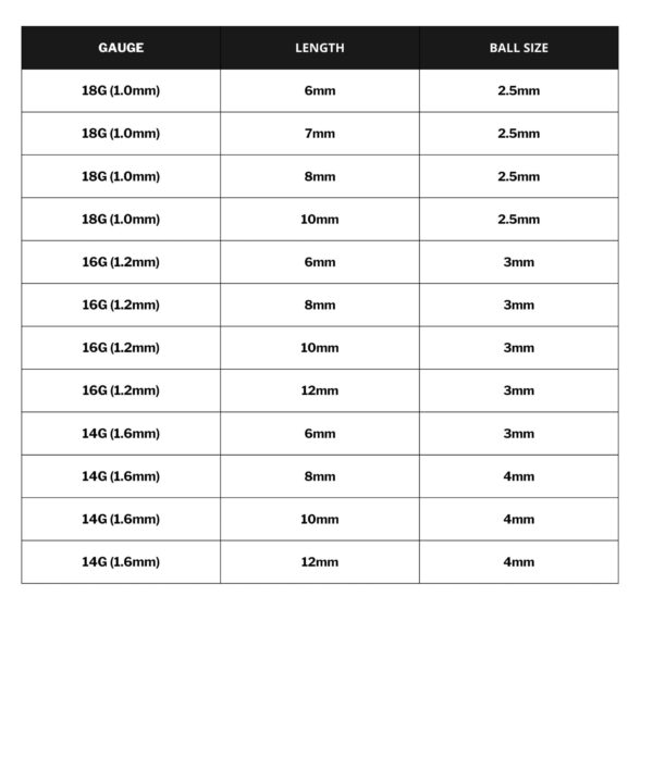 il_fullxfull.4086007300_pzpz Titanium Nose Bridge Curved Barbell Piercing - 20g 18g 16g 14g Externally Threaded - Body Piercing Also for Eyebrow, Daith, Lips, Earring