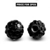 Piercing Ball Replacement Parts, Loose Ball - 2pcs Threaded Disco Ball with CZ Crystals Attachment for 18g 16g 14g Barbells Body Piercing