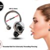 Titanium Horseshoe Skull Ring Piercing 16g Ear Piercing Jewelry, Lip Ring Also for Nipple, PA Ring - Skull Punk - External Threaded