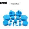 Double Flare Stone Ear Plugs Stretching Gauges, Expander, Big Gauges - 1 Pair (2pcs) - Size 8G 6G 4G 2G 1G 0G 00G