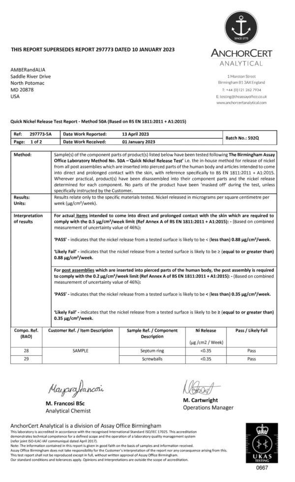 Titanium Spike Septum Horseshoe Ring Internally Threaded 16G to 00G Nose Ring Circular Barbell CBB/CBR Body Piercing