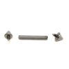 Titanium Spike Barbell Earring 16G 14G Internally Threaded Cones/Spike Nipple Jewellery, Nose Bridge, Cartilage Piercing