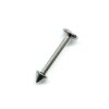 il_fullxfull.6027914084_ho60 Titanium Cone/Spike Labret Stud Lip Piercing, Lip Jewellery, Cartilage Earring 16G 14G Body Piercing