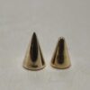 14K Solid Gold 16G Spike, Screws on any 14G 16G Jewelry, Spikes Stud- 14K Hand Made for Body Jewellery Piercing