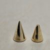 14K Solid Gold 16G Spike, Screws on any 14G 16G Jewelry, Spikes Stud- 14K Hand Made for Body Jewellery Piercing