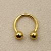 il_fullxfull.6350675333_ppe7 14K Gold Septum Jewelry Nose Piercing, Circular Barbell CBB Lip Ring Body Jewellery