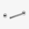 il_fullxfull.6392530804_pmyt Industrial Piercing 14K White Gold Barbell Earring, Forward Helix Stud, Scaffold Bar